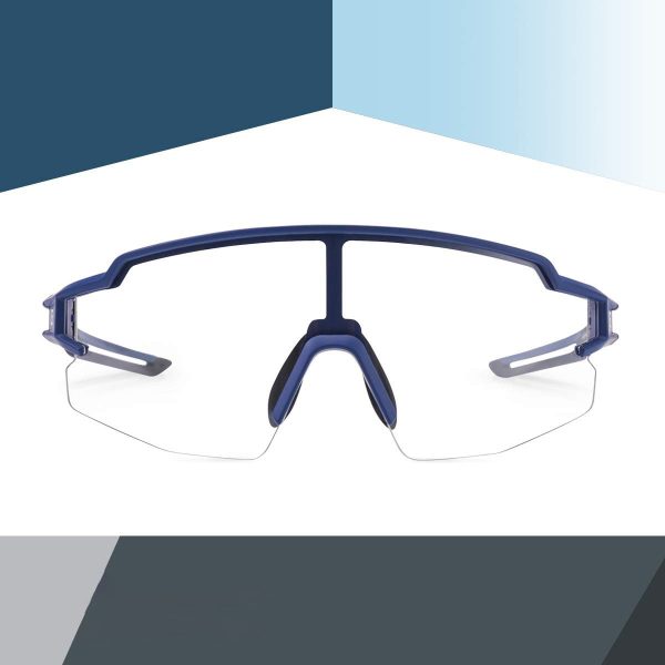 Fothromic velosipēdu brilles ar UV 400 UVA un UVB ziliem filtriem
