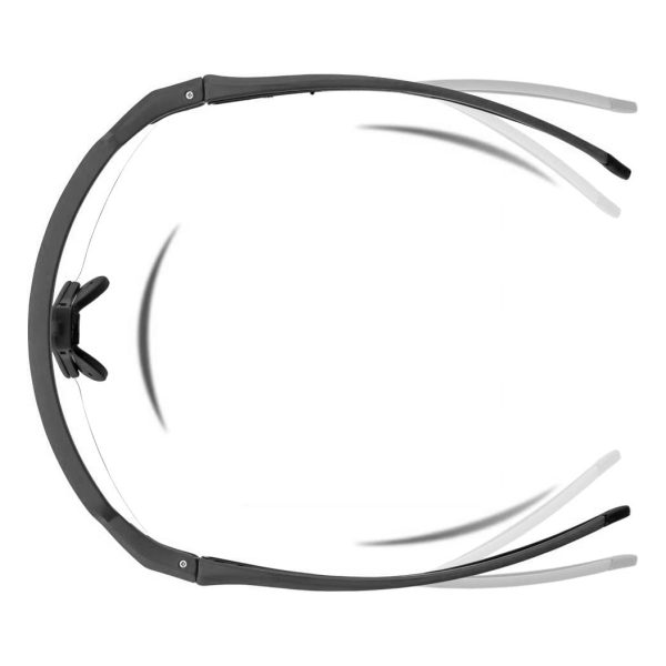 Fothromic velosipēdu brilles ar UV 400 UVA un UVB melniem filtriem