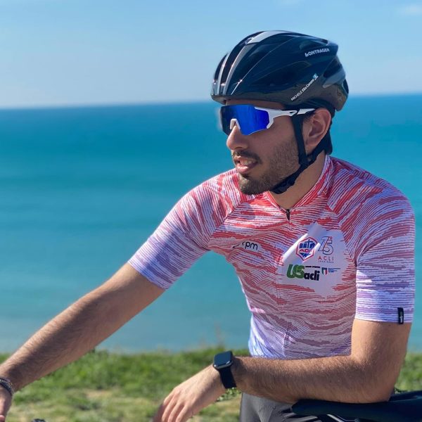 Velosipēdu brilles ar polarizāciju un UV filtru 400 zilā krāsā