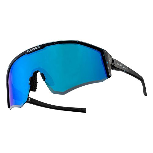 Velosipēdu brilles ar polarizāciju un UV filtru 400 melni