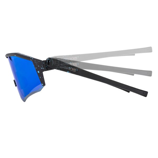 Velosipēdu brilles ar polarizāciju un UV filtru 400 melni