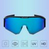 Velosipēdu brilles ar polarizāciju un UV filtru 400 melni