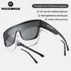 Velosipēdu brilles ar polarizācijas rāmi un UV filtru 400 pelēkā krāsā
