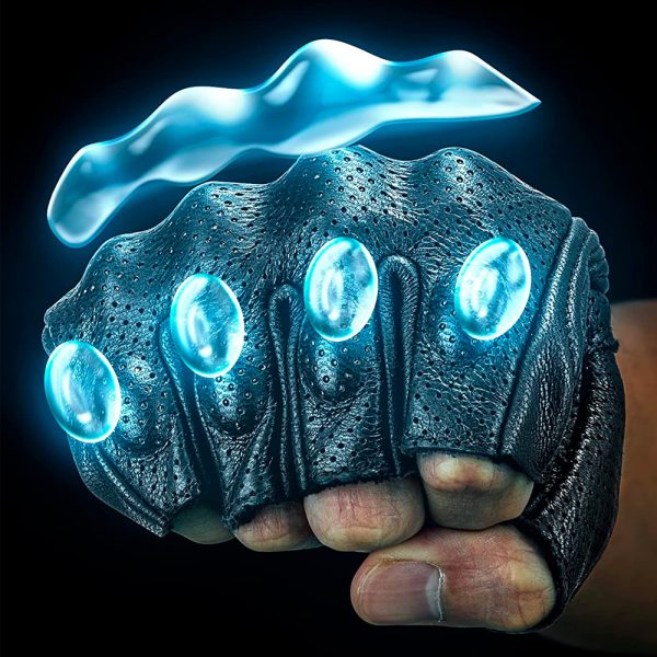 Motocikla cimdi bez pirkstiem ar kuba aizsardzības izmēru M melns