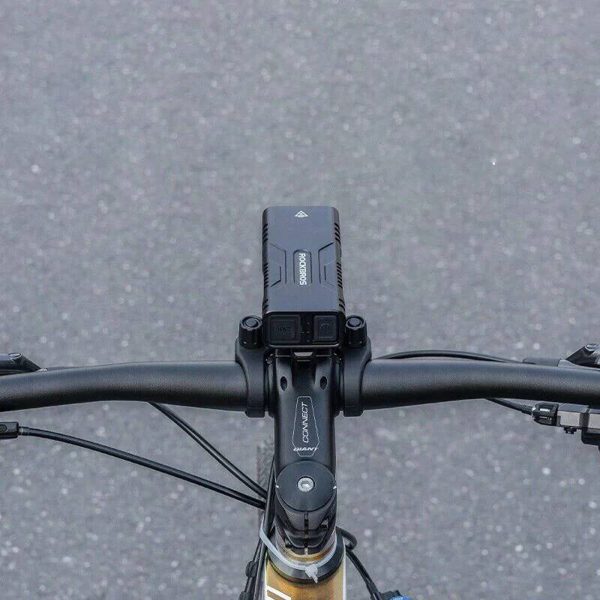 850lm priekšējais velosipēdu lukturis ar PowerBank funkciju + USB-C kabelis