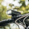 Priekšējais velosipēdu lampa 260lm + USB-C kabelis 4 Darbības režīmi