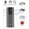 Elektriskais velosipēds motors auto bumba 10 bāra ar LED displeju + USB-C kabelis melns