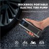 Elektriskais velosipēds motors auto bumba 10 bāra ar LED displeju + USB-C kabelis melns