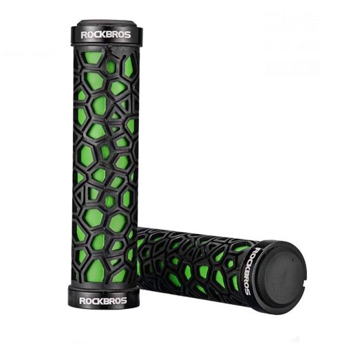 Velosipēdu satvērienu satvēriens 22 mm melns un zaļš