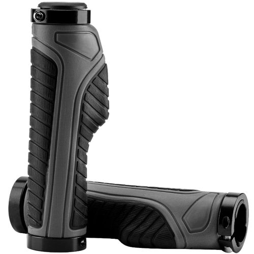 Gripa ergonomiskais velosipēdu satvērēju diametrs 22 mm pelēks