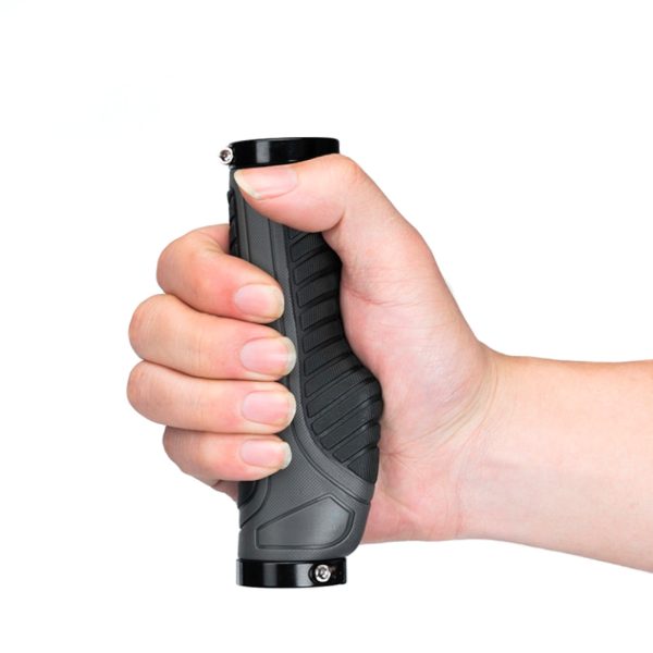 Gripa ergonomiskais velosipēdu satvērēju diametrs 22 mm pelēks