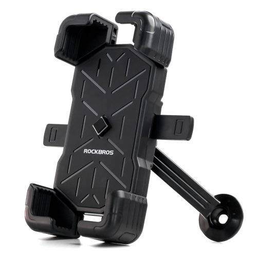 Tālruņa turētājs 4.5-7.2 par 360 rotācijas motociklu - melns