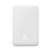 PowerBank magnētiskais mini 20 000 mAh 20W + USB-C kabelis balts
