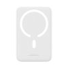 PowerBank magnētiskais mini 20 000 mAh 20W + USB-C kabelis balts