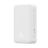 PowerBank magnētiskais mini 20 000 mAh 20W + USB-C kabelis balts