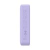 PowerBank Magnetic mini 20 000 mAh 20W + USB-C kabelis purpursarkanā krāsā