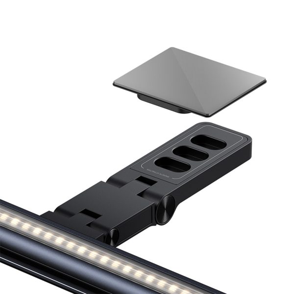 I -Wok lampa monitora asimetriskais magnētiskais ekrāns - melns