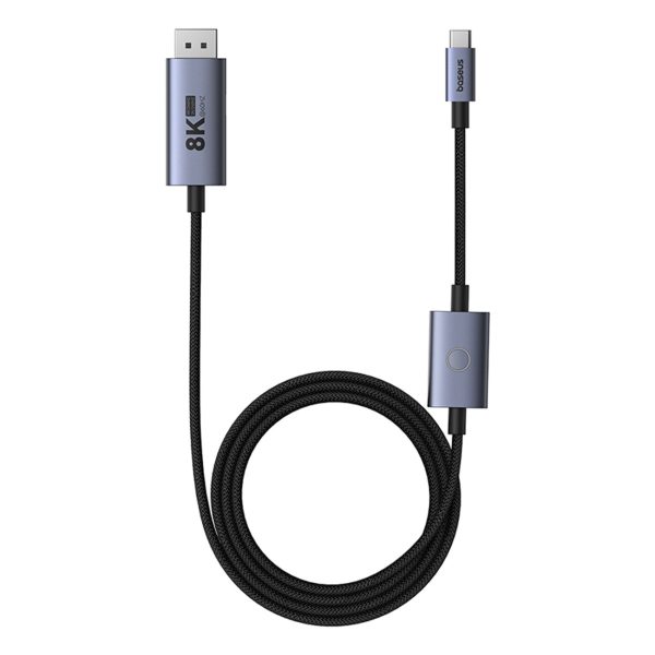 USB -C kabeļa kabelis - DisplayPort DP 8K PD 100W augstas izšķirtspējas sērija 1