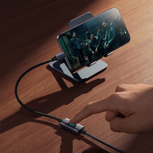 USB -C kabeļa kabelis - DisplayPort DP 8K PD 100W augstas izšķirtspējas sērija 1,5m - melns