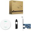PCI -e gigabit 10/100/1000mbps tīkla karte - melna