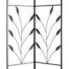 10250038-5 Dārza paviljons altana ar rotājumu saliekamo 3 x 3 x 2,6 m sarkanvīnu