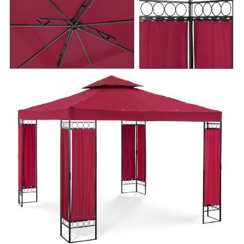 Dārza paviljons Altana telts saliek 3 x 3 x 2