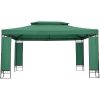 10250047-2 Dārza paviljons Altana telts saliek 3 x 4 x 2,6 m zaļš