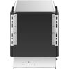 Elektriskā pirts krāsns ar iebūvētu vadību 9-13 M3 līdz 110C 400 V 9 KW sudraba-melns