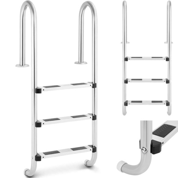 Nerūsējošā tērauda kāpnes 3 grādi 1320 mm
