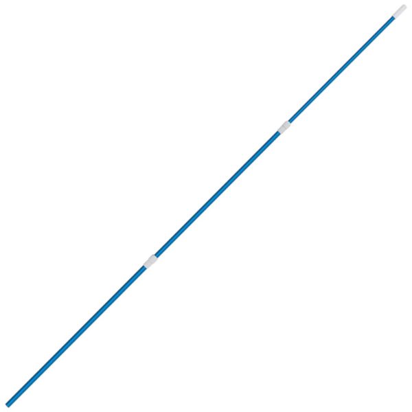Pole Stick teleskopiskā nūja saliekšana baseina tīrīšanai 1,2 - 3,6 m rievot