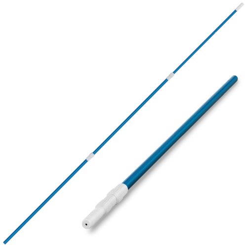 Pole Stick teleskopiskā nūja saliekšana baseina tīrīšanai 1