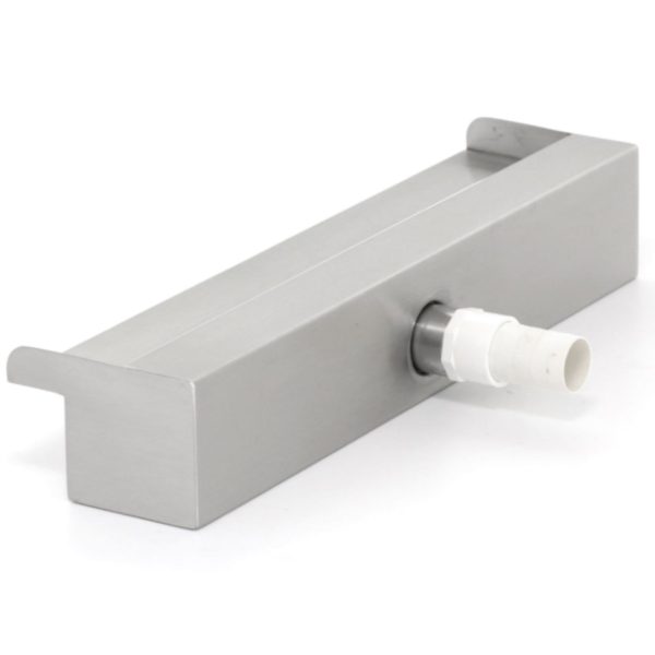 10250297-5 Ūdenskrituma snīpis Kaskada nerūsējošā tērauda ūdenskritums dīķa dārzam 45 cm