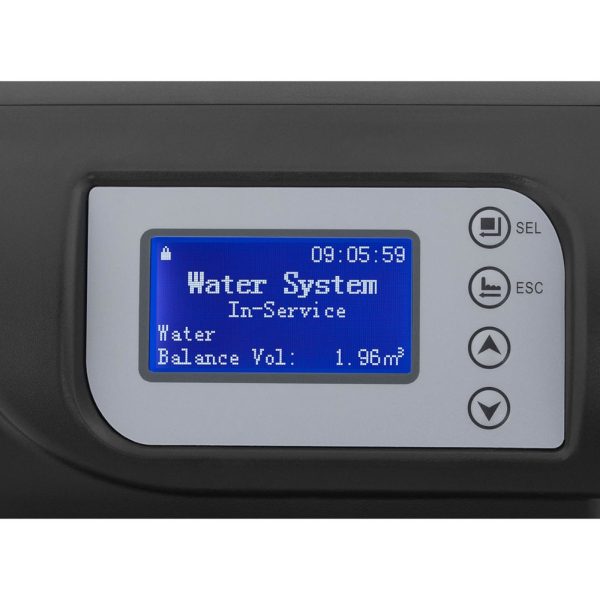 Ūdens dizainera mīkstinātājs ar automātisko vārstu 5 L 3,3 LCD