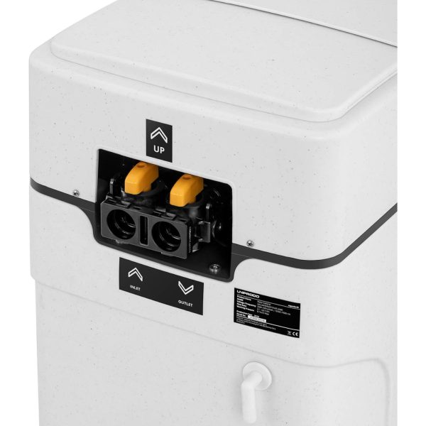 Ūdens dizainera mīkstinātājs ar automātisko vārstu 30 L 3,3 LCD