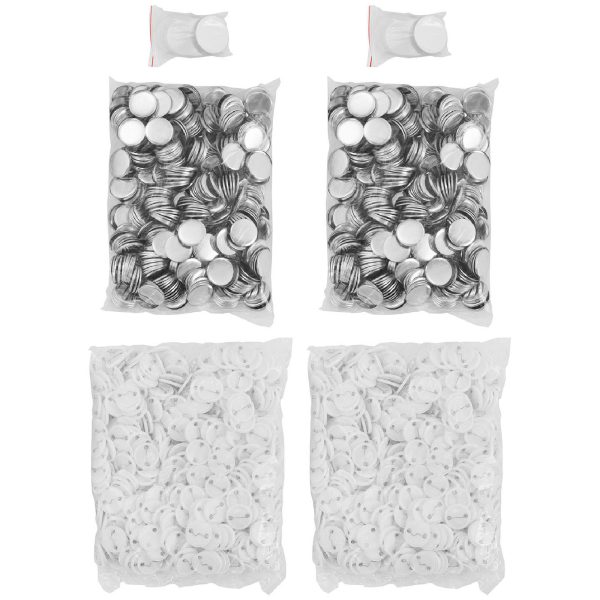 PADS Badziki pogas tapas drēbēm 1000 gab. 32 mm