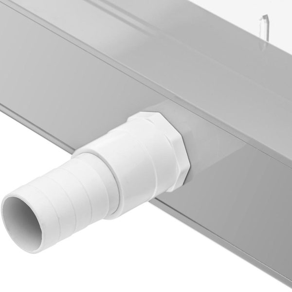 Ūdenskrituma sūļu sienas kaskāde LED dīķa 120 cm aizplūšanas dārzam 30 mm