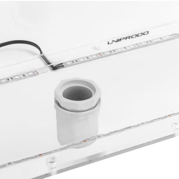 Ūdenskrituma snīpis ar LED apgaismojumu 45 cm ūdens plūsma 395 mm