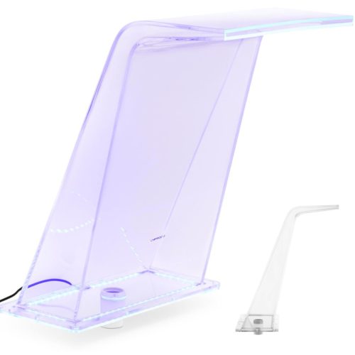 Ūdenskrituma snīpis ar LED apgaismojumu 45 cm ūdens plūsma 395 mm