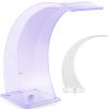 Ūdenskrituma snīpis ar LED apgaismojumu 35 cm ūdens aizplūšanai 303 mm