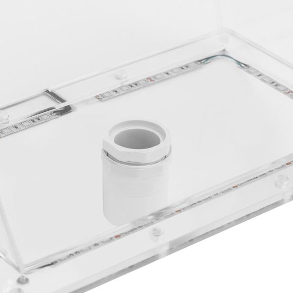 Ūdenskrituma snīpis ar LED apgaismojumu 33 cm ūdens aizplūšanai 303 mm