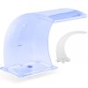 Ūdenskrituma snīpis ar LED apgaismojumu 33 cm ūdens aizplūšanai 303 mm