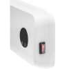 Elektriskais keramikas sienas sildītāja gaisa aizkars ar 1000/2000W tālvadības pulti