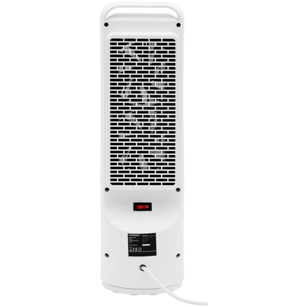 Kolonnas elektriskais radiators ar 1200/2000 pilotu