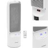 Kolonnas elektriskais radiators ar 1200/2000 pilotu