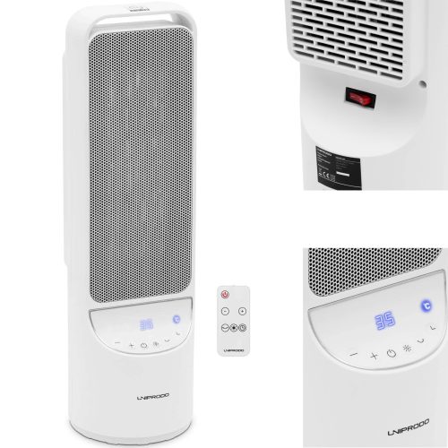 Kolonnas elektriskais radiators ar 1200/2000 pilotu