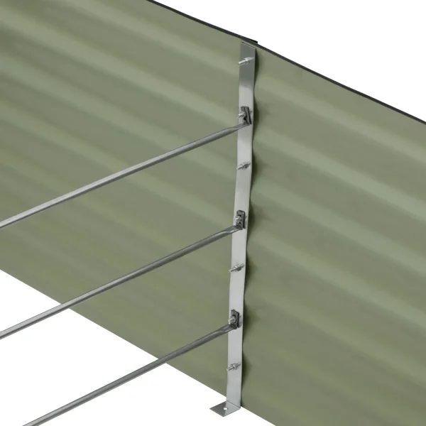 Grance atlaide dārza krosa augu augi tērauda 180 x 60 x 90 cm