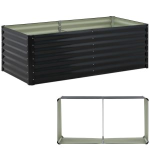 Grance atlaide dārza krosa augu augi tērauda 180 x 60 x 90 cm