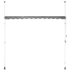 Terrace balkona nojume, ar roku rakstīts, manuāli 300 x 120 cm - pelēks