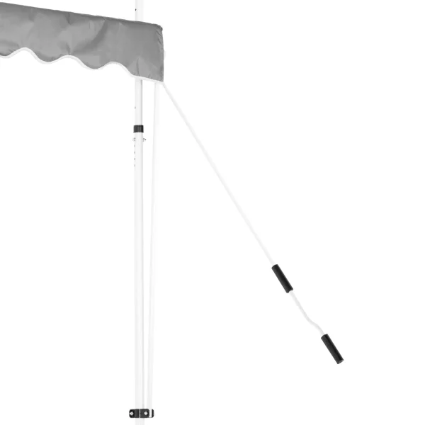 manuāli 350 x 120 cm - pelēks