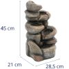 FConstant Garden Cakad ar LED apgaismojumu 5 līmeņu skoka daļiņa 12 W